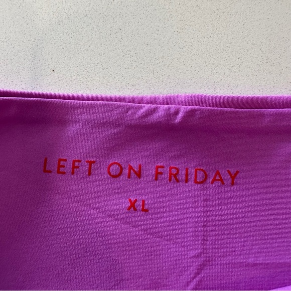 **NWT** Left On Friday Bold Magenta Bikini Bottom - Picture 4 of 10